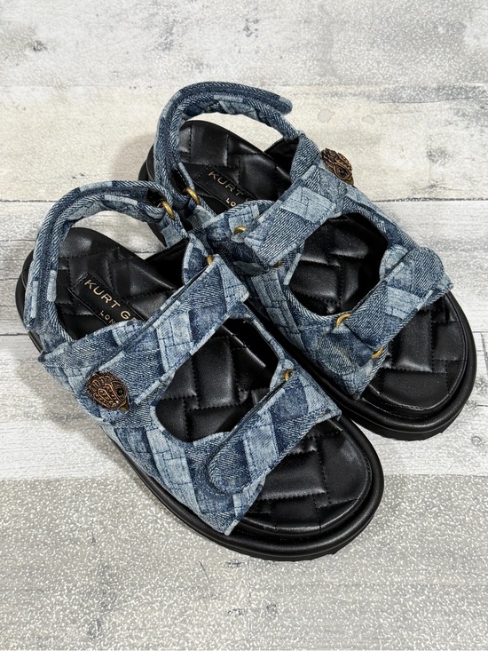 Kurt Geiger Shoes - KURT GEIGER LONDON ORSON SANDAL - NAVY - SZ - 6.5 .US